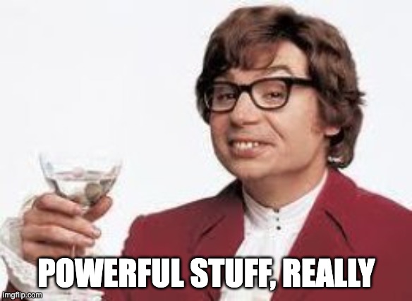 powerful stuff, really